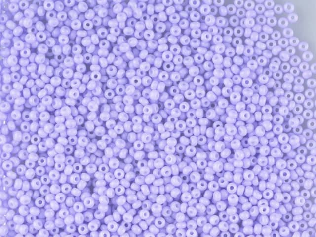 Preciosa 8/0 03223 Solgel Opak-Violet-Menekse kum boncuk ürün görseli