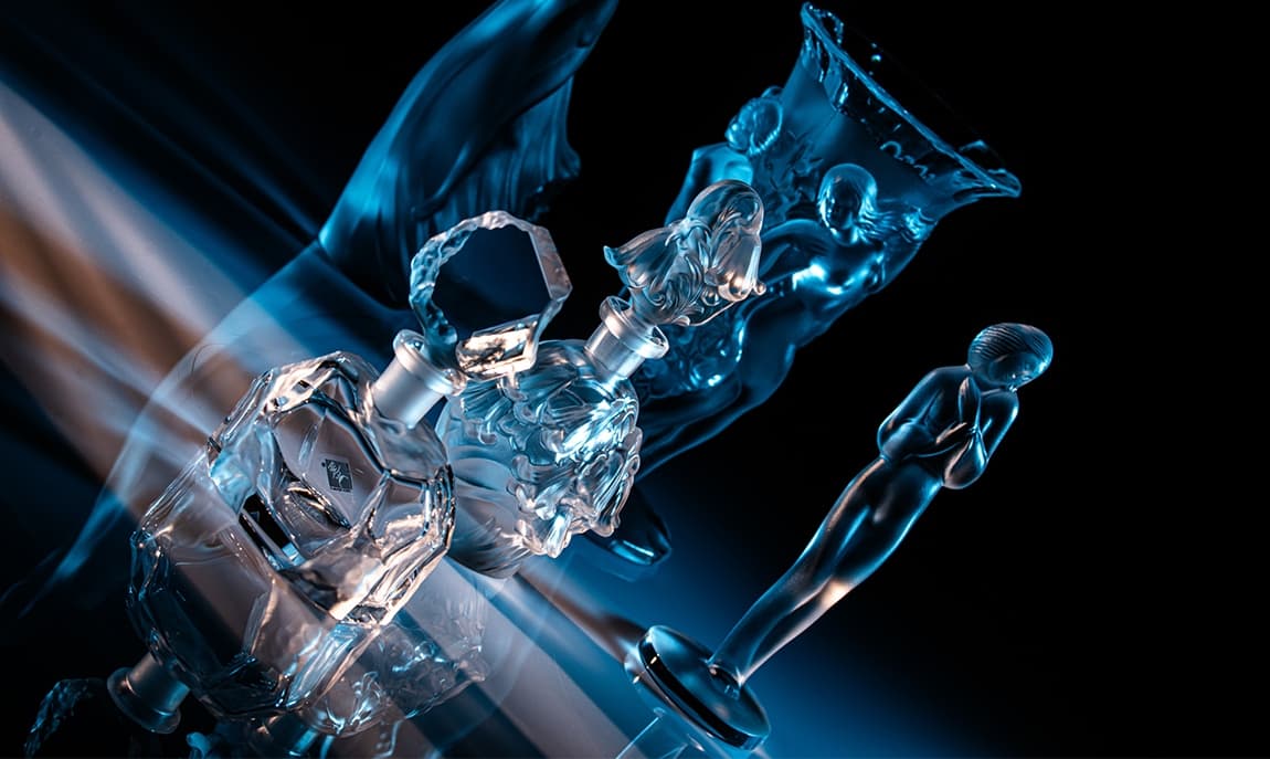 Cam kalitesini ve yüzey detayını öne çıkaran Preciosa görseli